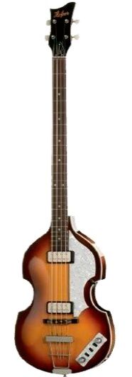 Bajo Violín Höfner Hct Serie Contemporary Sombreado para Zurdo