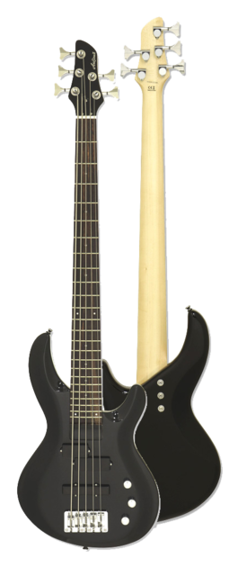 Bajo Eléctrico Aria Igb-Std-5 Negro
