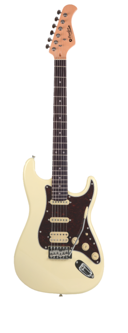 Guitarra Elctrica Prodipe Serie St83-Ra Stratocaster Vintage White