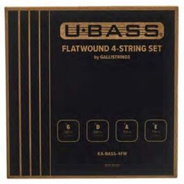 Juego de Cuerdas Kala U-Bass Entorchado Plano Acero