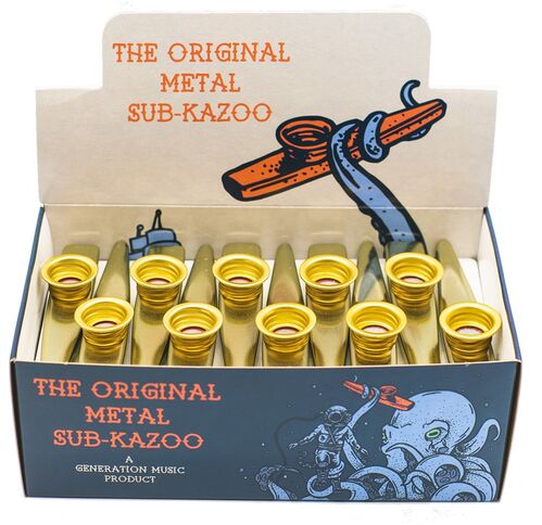 Kazoo Metlico Bm Caja de 30 Unidades
