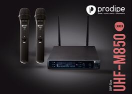 Prodipe Microfono Inalámbrico M850 Duo