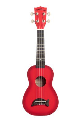 Ukelele Soprano Makala Rojo Sombreado Delfín