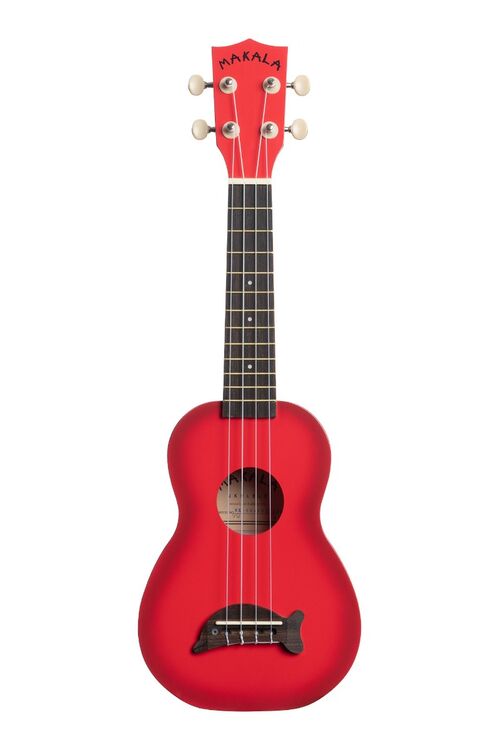 Ukelele Soprano Makala Rojo Sombreado Delfn