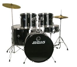 Batería Jinbao Po605 Stage 20 Jazz Negra