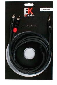 Cables Ek Mini Jack - Rca 1.5 Metros