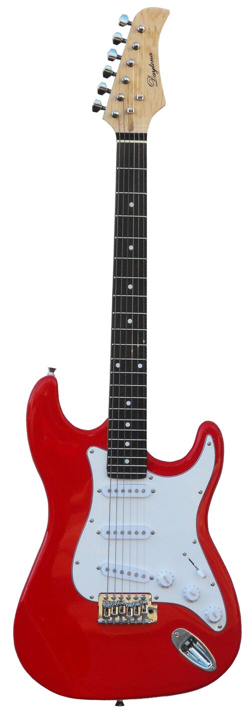 Guitarra Elctrica Daytona Tipo Stratocaster St-309 Roja