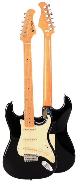 Guitarra Eléctrica Prodipe Serie St80-Ma Stratocaster Black
