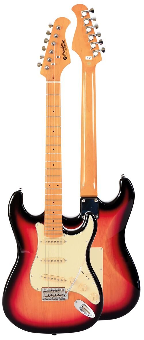 Guitarra Elctrica Prodipe Serie St80-Ma Stratocaster Sunburst
