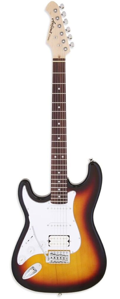 Guitarra Elctrica Aria Stg-004-3ts Sombreada Zurda