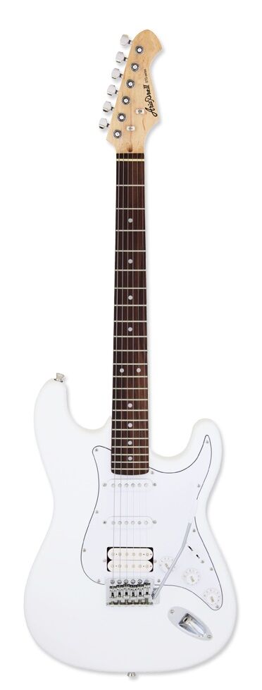 Guitarra Eléctrica Aria Serie Stg-004- Blanca
