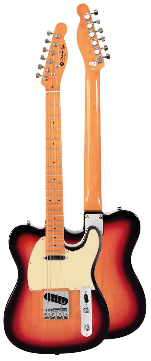 Guitarra Eléctrica Prodipe Serie Tc80-Ma Telecaster Sunburst