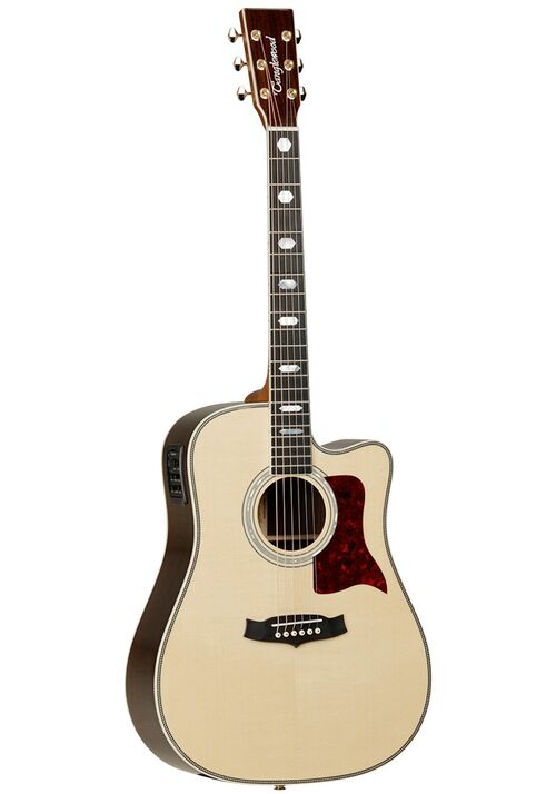 Guitarra Acstica Tanglewood Tw1000hsrce Cutaway Electrificada Dreadnought