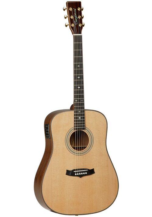 Guitarra Acstica Tanglewood Electrificada Tw15he Dreadnought