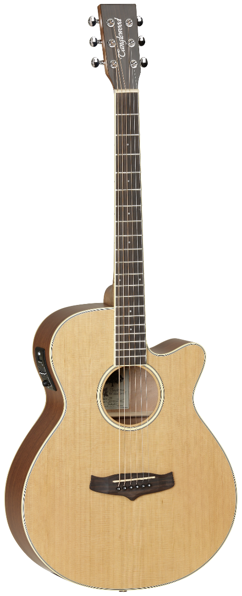 Guitarra Acústica Tanglewood Tw9 Super Folk Cutaway