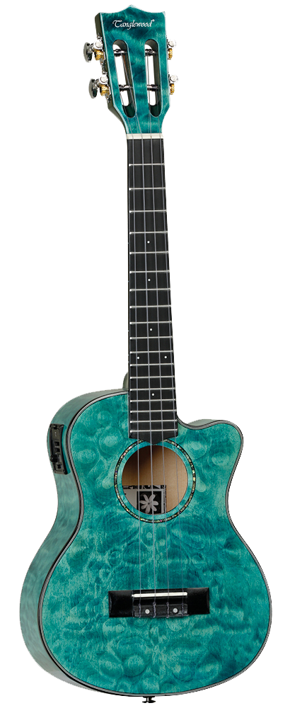 Ukelele Deluxe Tanglewood Serie Tiare Tenor Tahitian Coral