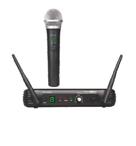 Micrófono Inalámbrico de Mano Ek Uhf
