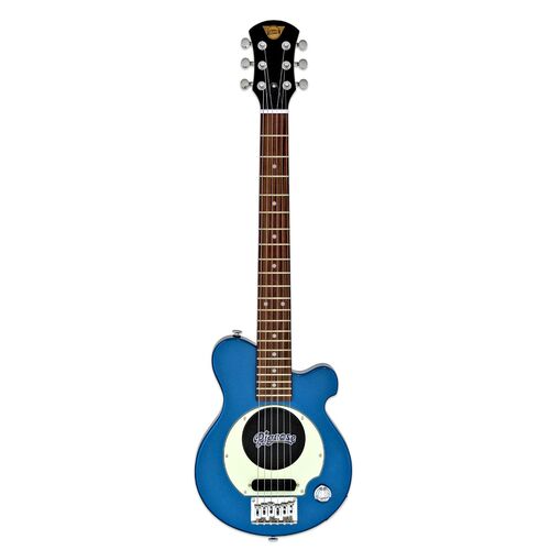 Guitarra Elctrica Aria Pignose De Viaje Azul