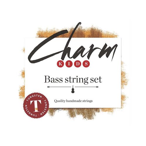 Set de cuerdas contrabajo For-Tune Charm Kids  Orchestra tungsteno Medium 1/2