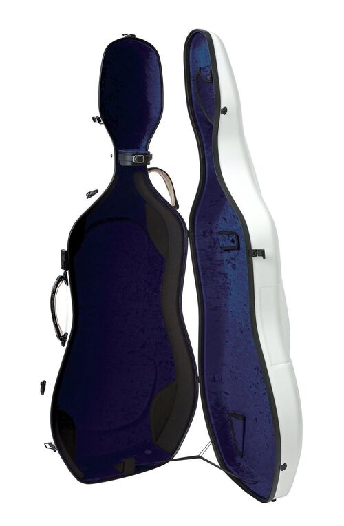 Estuche Cello Air Blanco/Azul GEWA Made in Germany