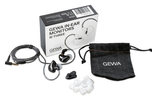 Auriculares IE three  GEWA
