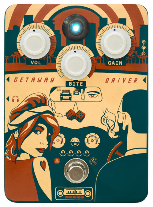 Pedal Overdrive Getaway Drive Orange