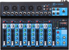 Mesa De Mezclas Mixer Q7 Mk2 Usb Oqan