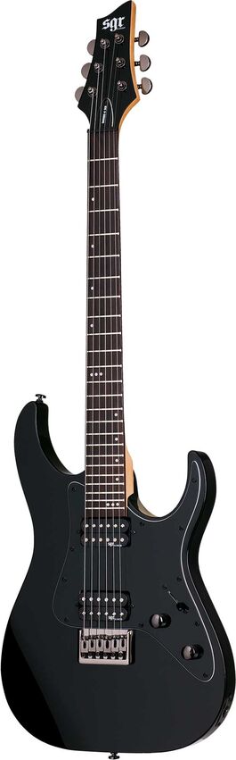 Guitarra Eléctrica St Sgr Banshee-6 Blk Schecter