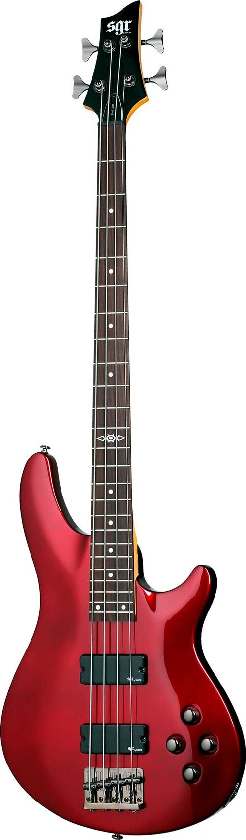 Bajo de 4 Cuerdas Sgr C-4 Bass M Red Schecter