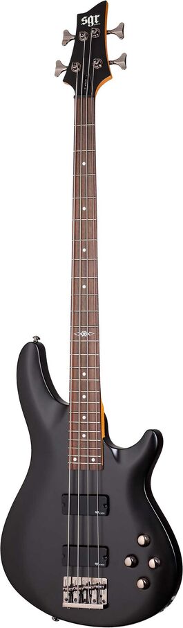 Bajo de 4 Cuerdas Sgr C-4 Bass Msbk Schecter