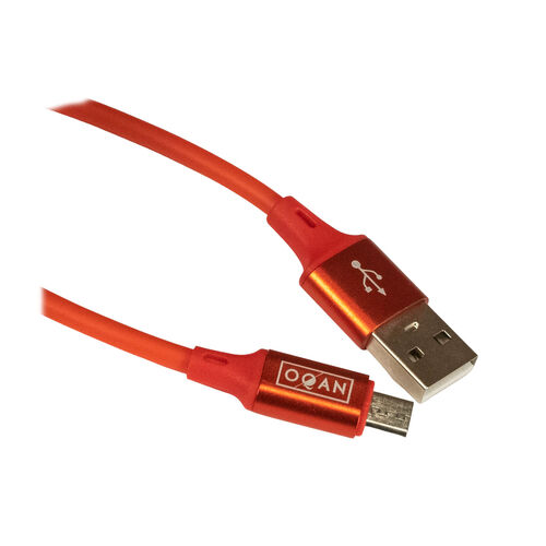 Cable Micro Usb Rojo Oqan