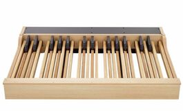 PEDALERA 30 RECTA ROBLE CLARO