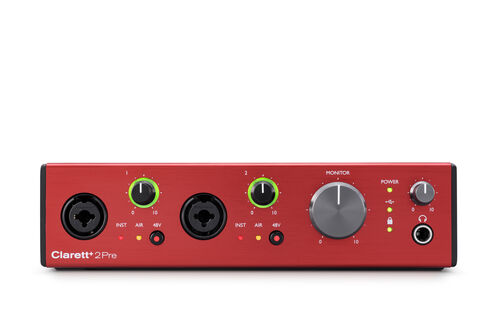 Clarett+ 2pre Focusrite