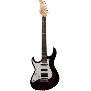 Cort Guitarra Electrica de 6 Cuerdas g250 Lh Bk (Zurdos)