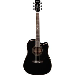 Cort Guitarra Electroacustica de 6 Cuerdas Ad880ce Bk