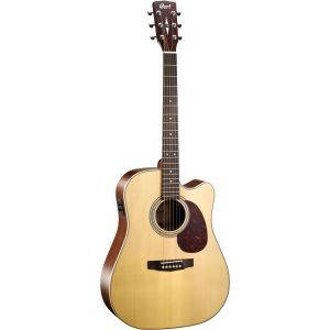 Cort Guitarra Electroacustica de 6 Cuerdas Mr600f Ns