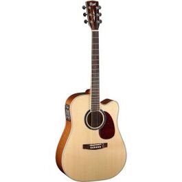Cort Guitarra Electroacustica de 6 Cuerdas Mr730fx Nat