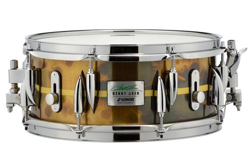 Sonor Caja de Bateria Caja Signature 13x5.75 Benny Greb Latón