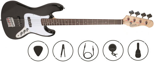 Kit Bajo Eléctrica Qbe-Jb35 Bk Oqan