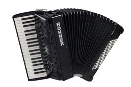 Hohner Acordeon de Piano Cromatico Amica Forte Iv 96 Negro