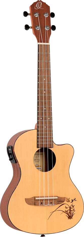 Ortega Ukelele Electrificado Tenor Ru5ce-Te