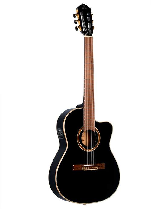 Ortega Guitarra Electroacustica Cuerdas de Nylonrce138-T4bk