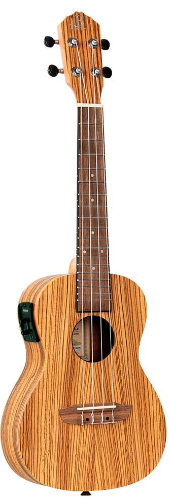 Ortega Ukelele Electrificado Soprano Rfu10ze