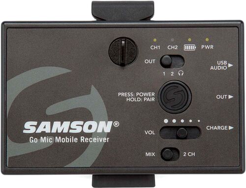 Samson Receptor Inalmbrico Go Mic Mobile Receiver Only
