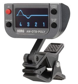 Korg Afinador Cromático de Pinza Aw-Otb Poly