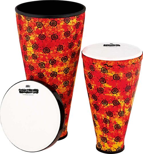 Viva Rhythm Tambor Sintético de Suelo Vr-Sdset-Sh
