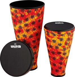 Viva Rhythm Tambor Sintético de Suelo Vr-Sdset-Nh
