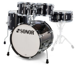Sonor Set de Bateria Acustica Set Aq2 Studio Transparent Black