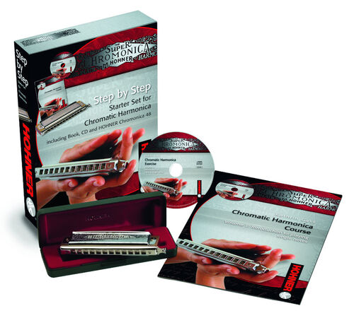 Hohner Armnica Diatnica Step By Step / Chromonica Starte Package English