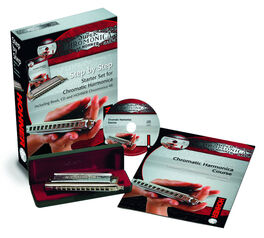 Hohner Armónica Diatónica Step By Step / Chromonica Starte Package English